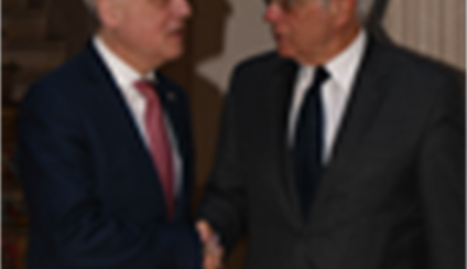 Josep Borrell recibe al ministro de Asuntos Exteriores de Georgia