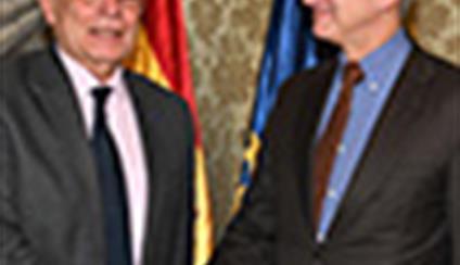 El ministro recibe al secretario general adjunto del Servicio Europeo de Acción Exterior