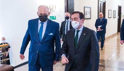 El ministro Albares se desplaza a Polonia en el marco de la crisis de Ucrania