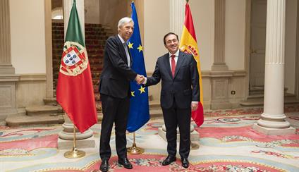 Reunión con el ministro de Asuntos Exteriores de Portugal