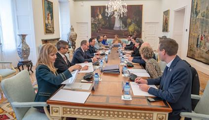 El Ministro de Asuntos Exteriores, José Manuel Albares, asume la presidencia de FIIAPP
