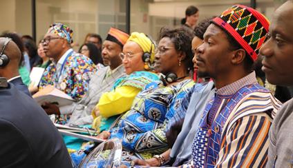 ENCOUNTER WITH THE AFRICAN DIASPORA(S) AND AFRICAN CIVIL SOCIETY AT THE MINISTRY OF FOREIGN AFFAIRS, EUROPEAN UNION AND COOPERATION
