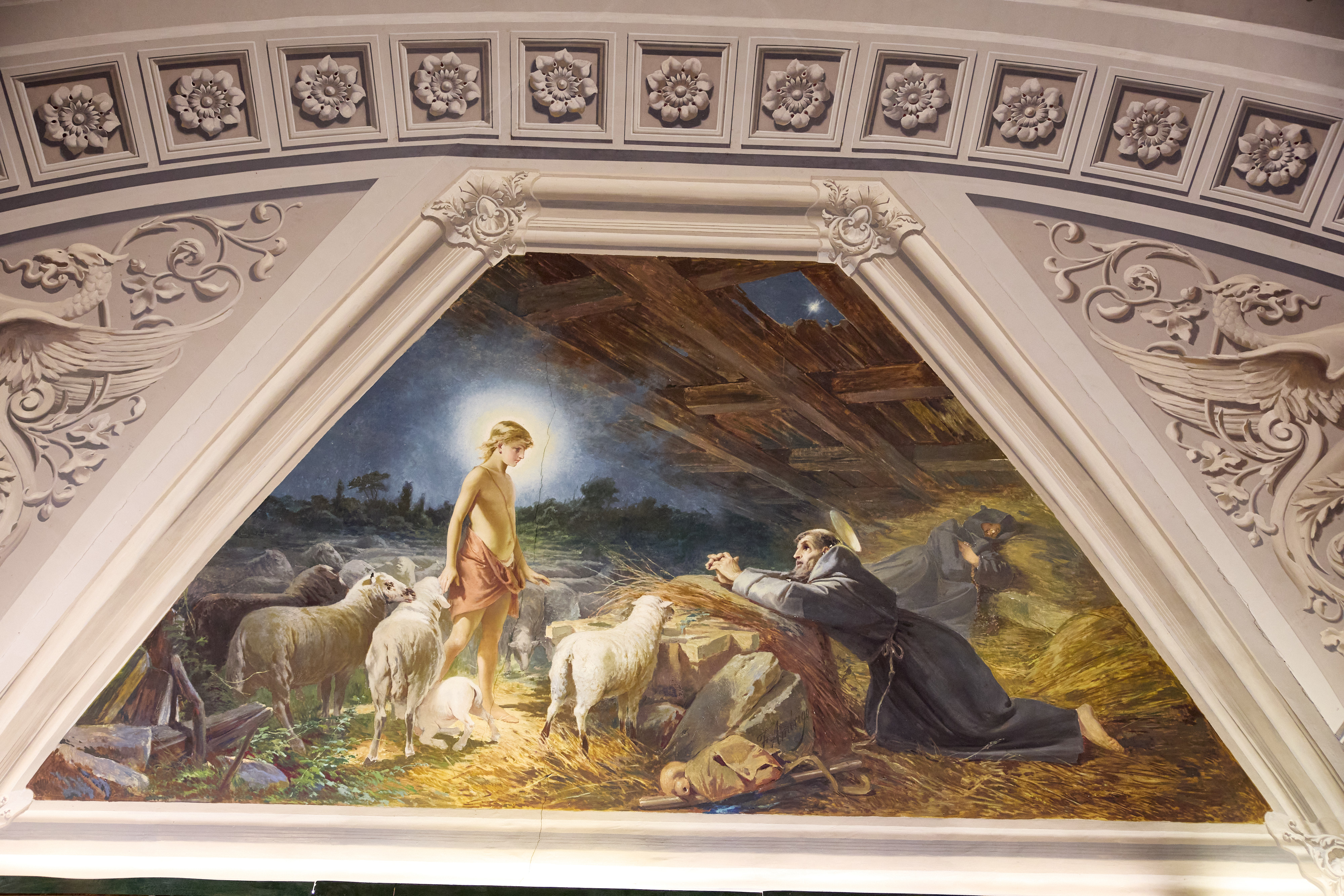 Aparición del Niño Jesús a San Francisco